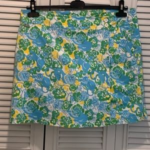 Lilly Pulitzer wrap-around Skirt size 14